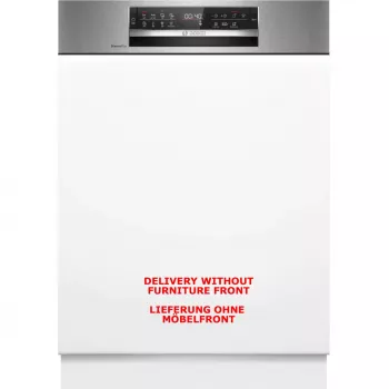 BOSCH SMI6ECS12E Serie 6 Poolintegreeritud nõudepesumasin (harjatud roostevaba teras, 60 cm, Home Connect)