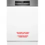 BOSCH SMI6ECS12E Serie 6 Poolintegreeritud nõudepesumasin (harjatud roostevaba teras, 60 cm, Home Connect)