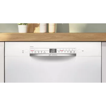 Bosch SMU2HTW08E Sisseehitatud nõudepesumasin, 60 cm, 13 katet, 5 programmi, energiaklass C, AquaStop, valge