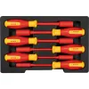 Bosch VDE isoleeritud kruvikeerajate komplekt 1600A02NF3, 7-osaline, pilu/Phillips/Pozidriv, 1000V, IEC 60900