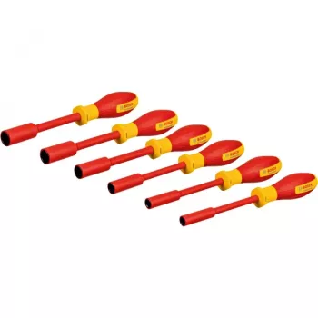 Bosch VDE isoleeritud kruvikeerajate komplekt 1600A02NF3, 7-osaline, pilu/Phillips/Pozidriv, 1000V, IEC 60900