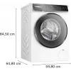 Bosch WGB266A0SN Eestlaetav Pesumasin, 10 kg, 1600 p/min, A energiaklass, Valge
