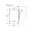 BOSCH WGG254ZGPL 9 kg esitäitmisega pesumasin i-DOS ja Home Connect