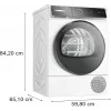 Bosch WQB246DLSN 9 kg eestlaetav pesumasin i-DOS ja Home Connect funktsiooniga