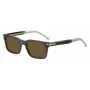 BOSS BOSS1628SKB7 Meeste ristkülikukujulised päikeseprillid Dark Havana Grey