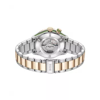 BOSS meeste 1514181 kvartskronograafkell 42mm roostevabast terasest musta sihverplaadiga