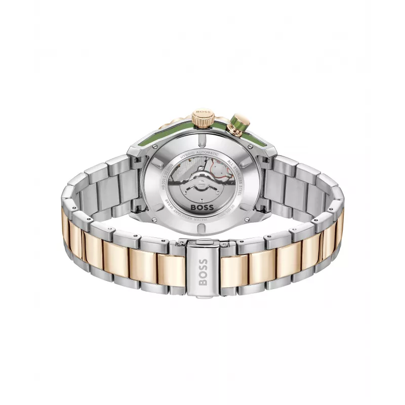 BOSS meeste 1514181 kvartskronograafkell 42mm roostevabast terasest musta sihverplaadiga