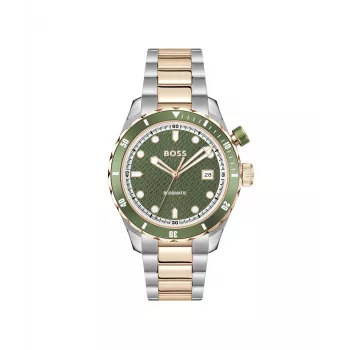 BOSS meeste 1514181 kvartskronograafkell 42mm roostevabast terasest musta sihverplaadiga