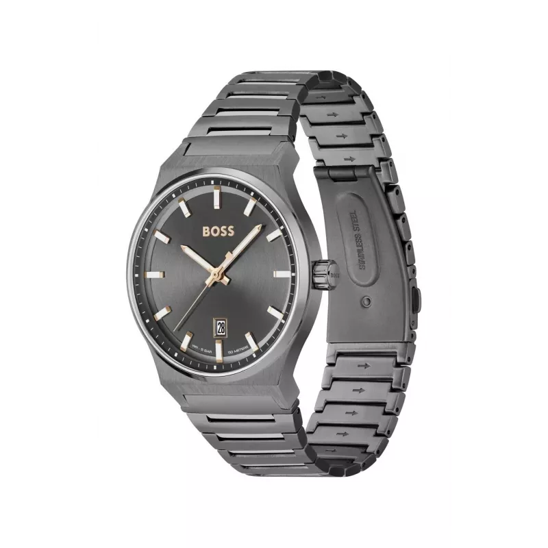 BOSS meeste Skymaster kronograafkell 1514078 41mm sinise numbrilaud ja roostevaba teras