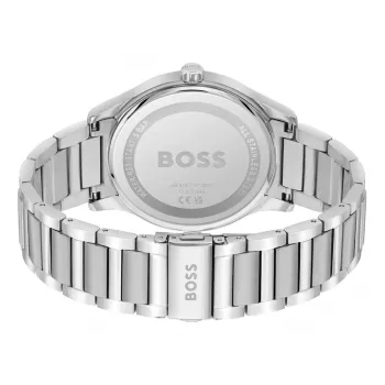 BOSS meeste käekell 1513979 Pilot Edition 43mm sinise numbrilaud ja pruuni nahkrihmaga