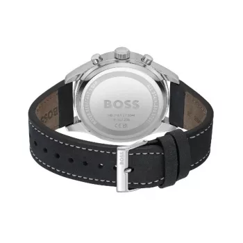 BOSS meeste käekell 1513987 44mm roostevabast terasest sinise sihverplaadiga kronograaf