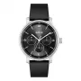 BOSS meeste käekell 1514125 Velocity kvartskronograaf 44 mm sinise numbrilaud ja pruuni nahkrihmaga