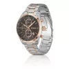 BOSS meeste käekell 1514252 44mm kvartskronograaf roostevaba teras silikoon must