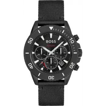 BOSS Skymaster meeste kronograafkell 1513940 43mm roostevaba teras sinine sihverplaat