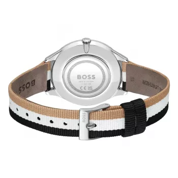BOSS Naiste 1502694 Kvarts analoogkell 35mm hõbedane roostevabast terasest võrk