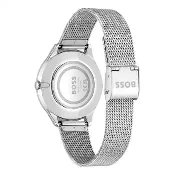 BOSS Naiste Kell 1502636 36mm Hõbedane Roostevabast Terasest Kvarts