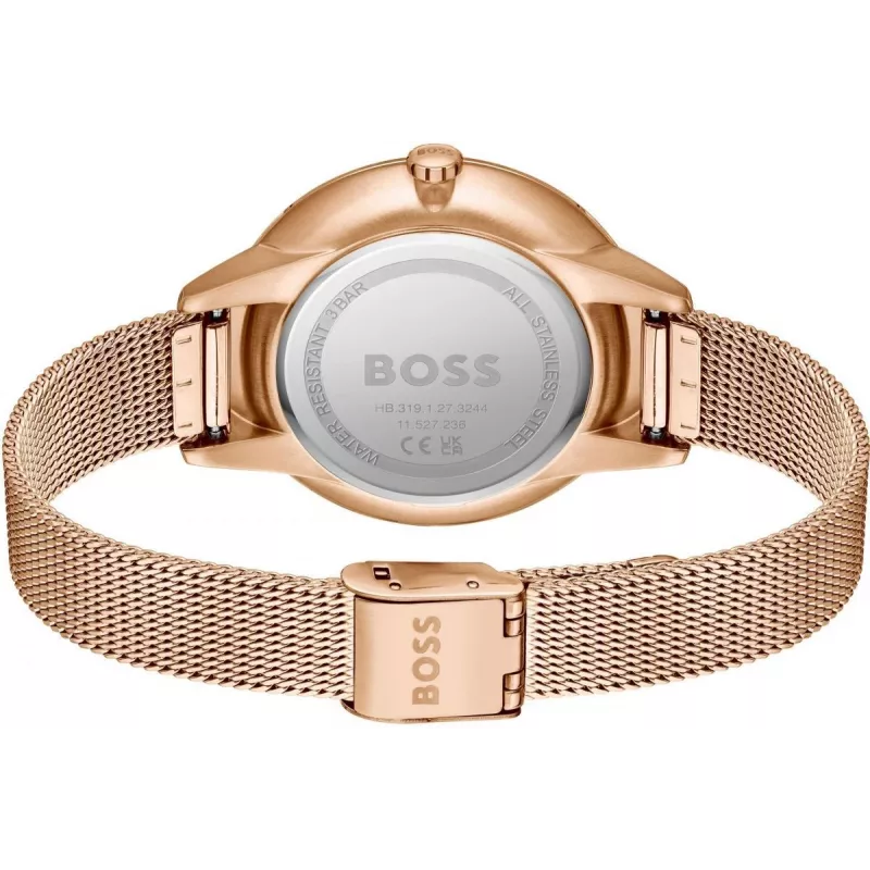BOSS naiste käekell 1502663 40mm hõbedane roostevaba teras kvarts analoog