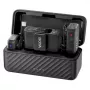 BOYA BOYAMIC 2-02 Traadita mikrofonisüsteem 2.4GHz, AI-põhine mürasummutus, 2 vastuvõtjat + 1 saatja (USB-C) Must