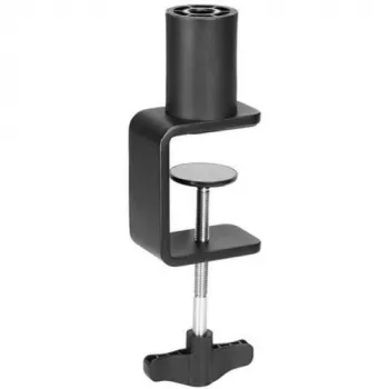 BOYA BY-BA30 Mikrofoni noolhoob (teras, must) - lauaklambri kinnitus, 800 mm ulatus, 360° pöörlemine, 1,1 kg kandevõime, 3/8 tolli keerme 5/8 tolli adapteriga