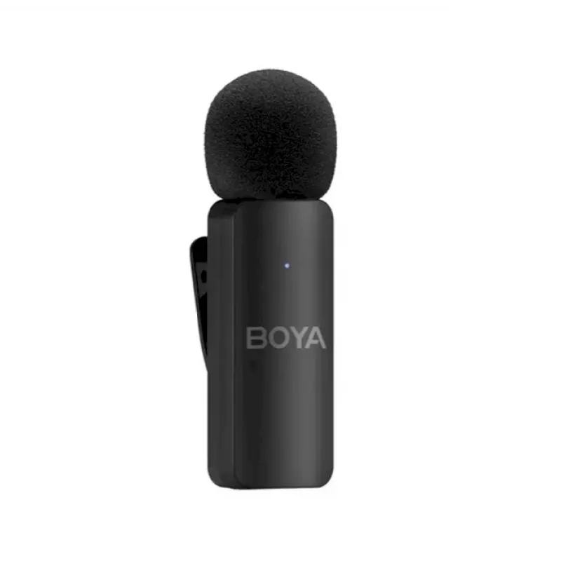 BOYA BY-V4 juhtmevaba mikrofonisüsteem 2.4GHz 4 saatja ja 1 vastuvõtjaga (3.5mm pistik) must