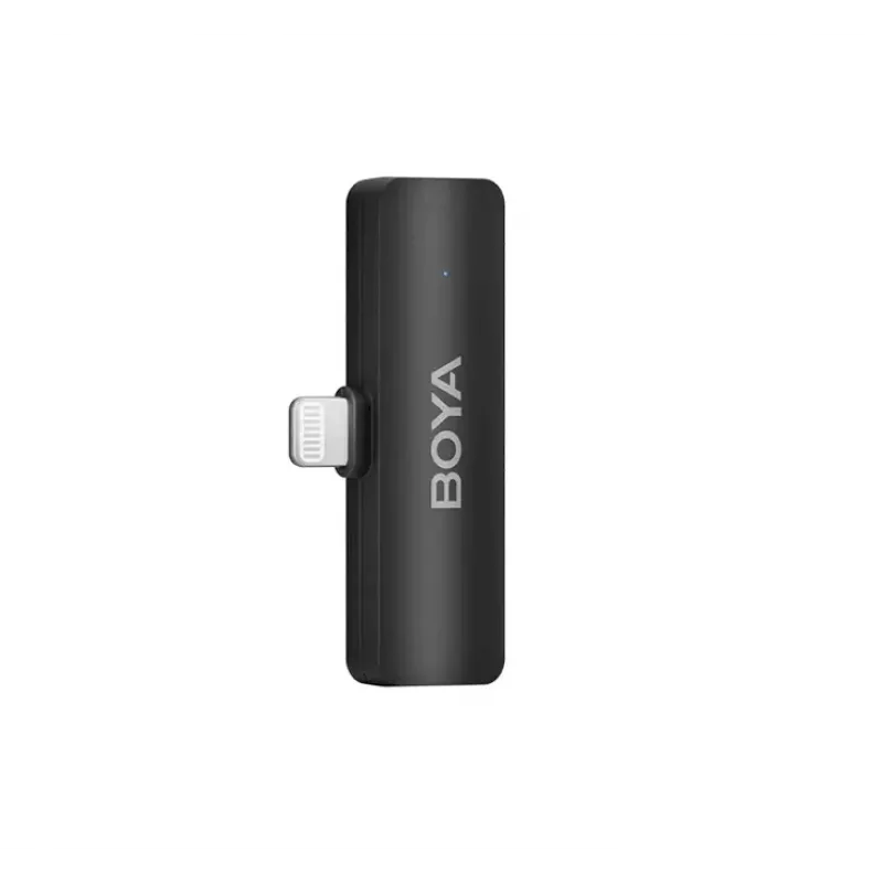 BOYA BY-V4D Traadita mikrofonisüsteem 4 saatja ja 1 Lightning-vastuvõtjaga (must)