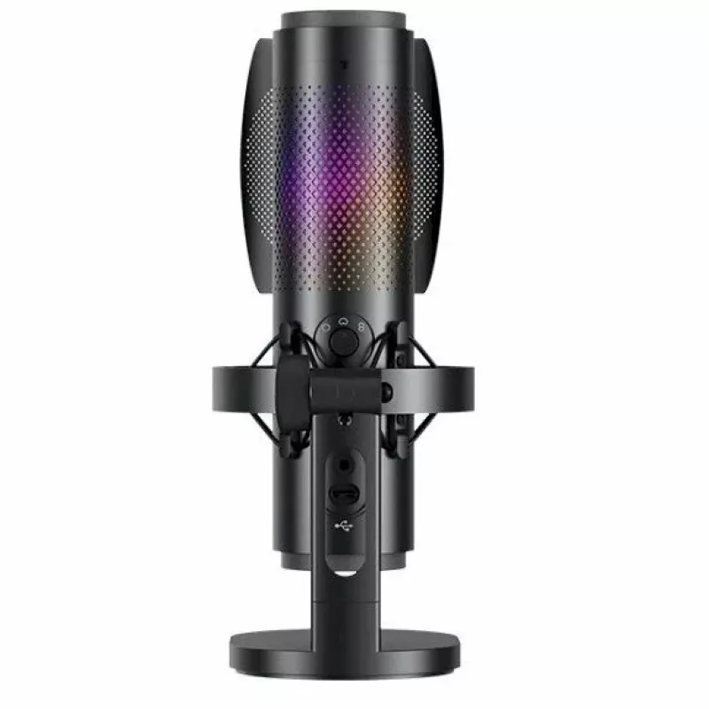 BOYA K9 juhtmega kondensaatormikrofon, omnidirektsionaalne, mürasummutus, reaalajas jälgimine, USB-A/USB-C, must