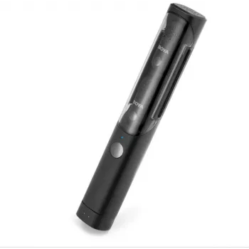 BOYA Magic-02 juhtmeta mikrofonikomplekt 2.4GHz USB-C/Lightning/3.5mm must