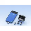 BOYA Mini 2-01 Traadita Mikrofonisüsteem 2.4GHz 2 saatja ja 2 vastuvõtjaga (USB-C ja Lightning) Must