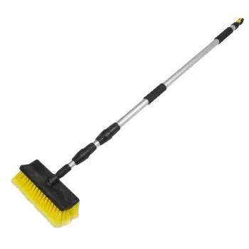 Bradas ESQ2355 Puhastushari – Keskmiselt jäigad PP-harjased, ergonoomiline käsihari