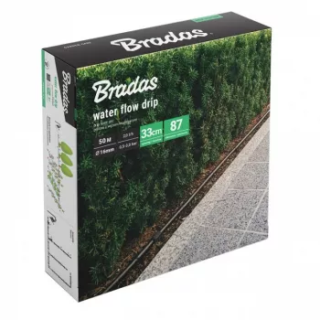 BRADAS Water Flow tilkniisutuse komplekt 50m sisseehitatud tilkudega
