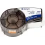 Brady M21-750-461 B-461 Polüester Pidev Etikett Lint, Must Valgel, 19,05 mm x 6,4 m, Püsiv Liim 110933