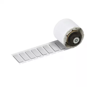 BRADY M710 etiketiprinteri sildid - M7-1-7593-SL - 31.75x25.4mm valge polüesterrull