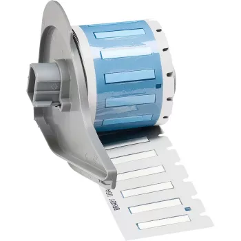 BRADY PermaSleeve kuumkahanevad juhtmetähiste hülsid, valged, 3:1, 16-10 AWG, 50.8 mm pikkus, 160 hülsi kassetis