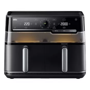 Braun Air Fryer TD5073IBK - 5,5L digitaalne õhufritüür, 1700W, must