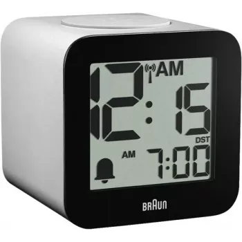 Braun BC 25 WP-DCF Valge raadiojuhitav äratuskell häälega (60076)