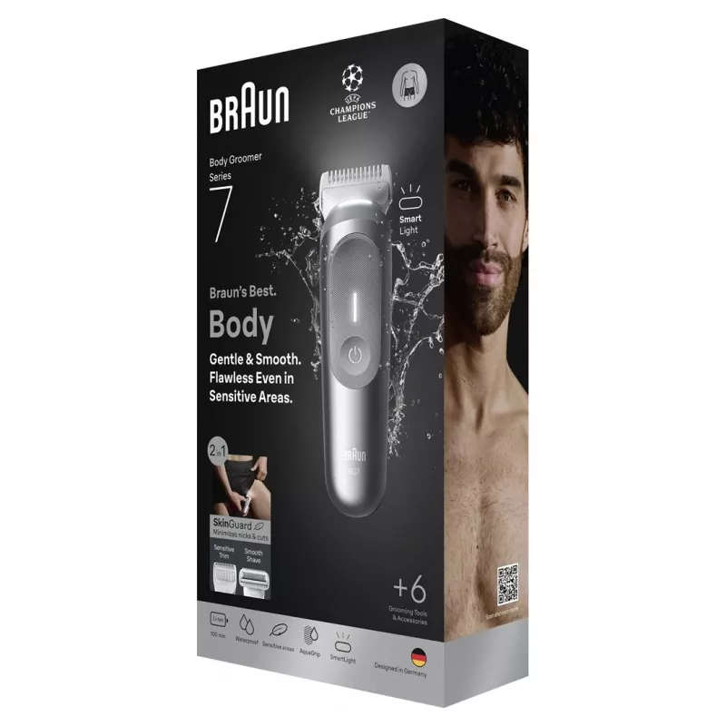 Braun BG 7550 Bodygroomer Series 7, Must