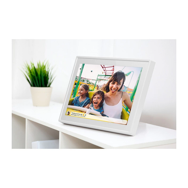 Braun DigiFrame 1019 WiFi 25.7cm (10.1 inch) Valge Digitaalne Fotoraam