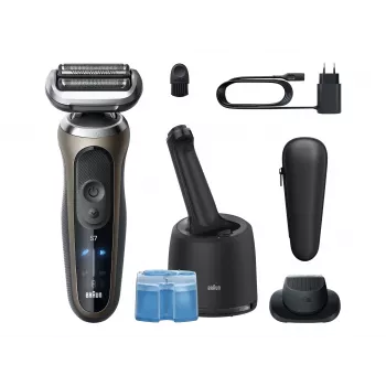 Braun Series 7 72-C7200cc elektriline pardel SensoFlex ja SmartCare keskusega, pruun