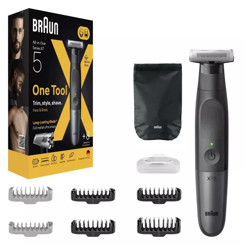 Braun Series X XT5200 hübriidne trimmija ja pardel must