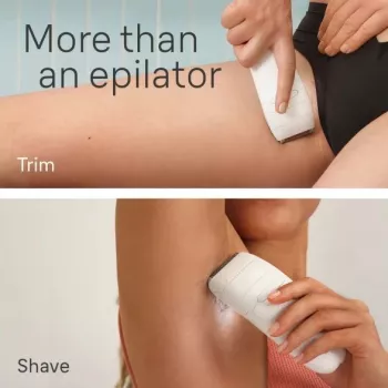 Braun Silk-épil 5-041 kuivepilaator 28 MicroGrip pintsetiga, SensoSmart, Smartlight, valge/roosa