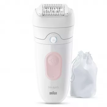 Braun Silk-epil 5 SE5-011 Epilaator Valge/Roosa