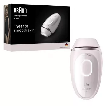 Braun Silk-expert PL1000 Valguskarvade eemaldaja Intense Pulsed Light (IPL) Roosa, Valge