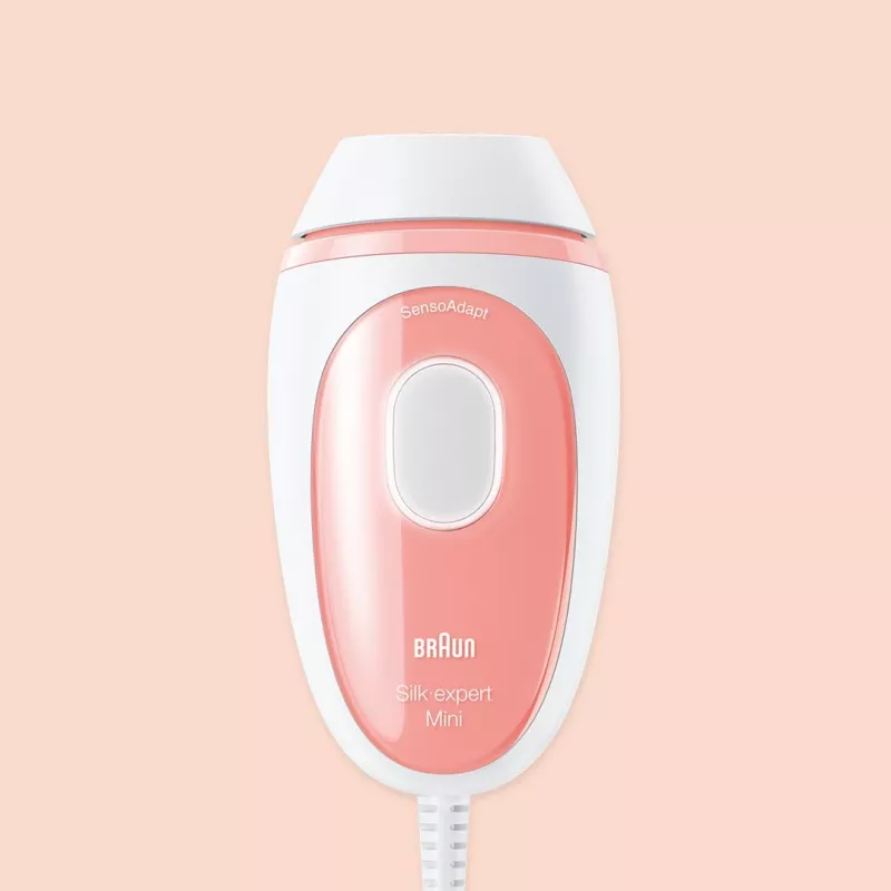 Braun Silk-expert PL1000 Valguskarvade eemaldaja Intense Pulsed Light (IPL) Roosa, Valge