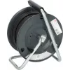 Brennenstuhl 30m IP44 kaablirull H07RN-F 3G2.5 3 Type E pistikupesaga, termokaitsmega, sinine kaabel, must rull