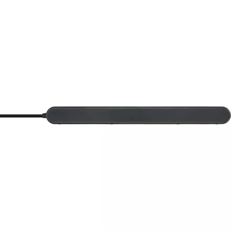 BRENNENSTUHL 6-kohaline pikendusjuhe 1x USB-C, 1x USB-A, liigkaitse 13 500 A, 2 m kaabel, must/antratsiit
