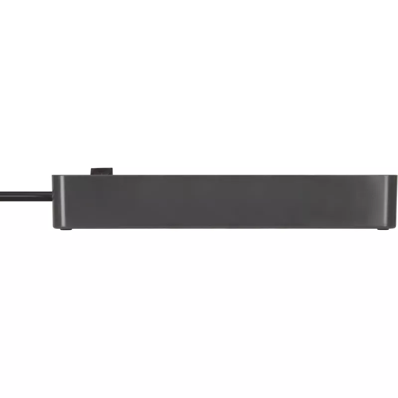 Brennenstuhl Ecolor toiteplokk 4-kohaline 2x USB-C, 1x USB-A, 1,5 m kaabel, turvalüliti, must/antratsiit