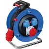Brennenstuhl Garant CEE 1 kaablikerimisalused H07RN-F 5G2.5 20m 3 CEE pistikupesad IP44 must 400V 16A 1237990