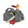 BRIO World kraana ja mäetunneliga puidust raudteekomplekt