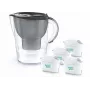 Brita Marella+ veefiltri kann 4 Maxtra Pro Power kassetiga, 2,4L, grafiit