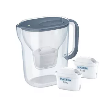 Brita Style Essential+ veefiltri kann 2 MaxtraPro PP kassetiga (2,4L, tumesinine)